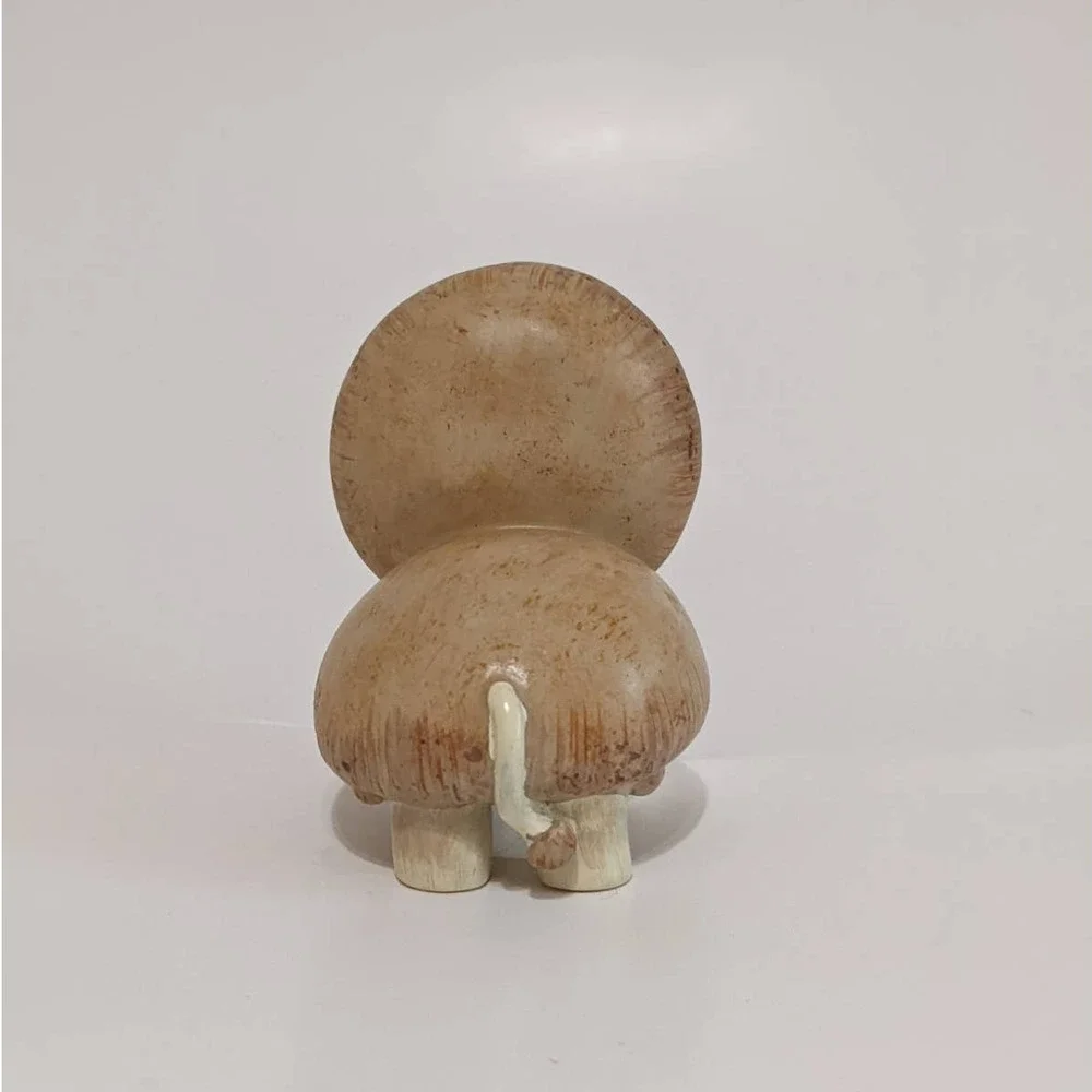 Enesco Home Grown Mushroom Lion Figurine‎ RARE Anthropomorphic Animal No Box
